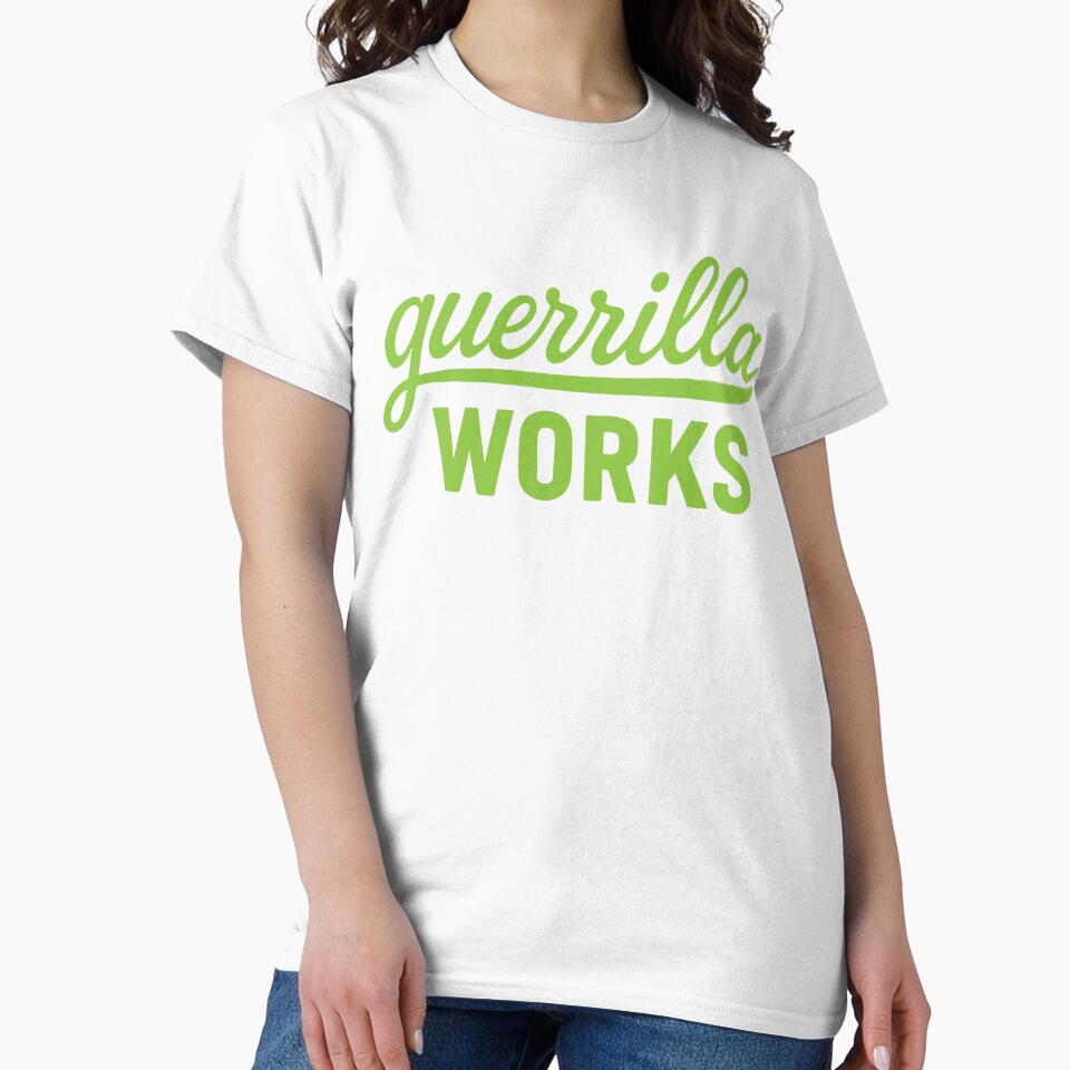 Guerrilla Works Brand Green Wordmark by GuerrillaWorks