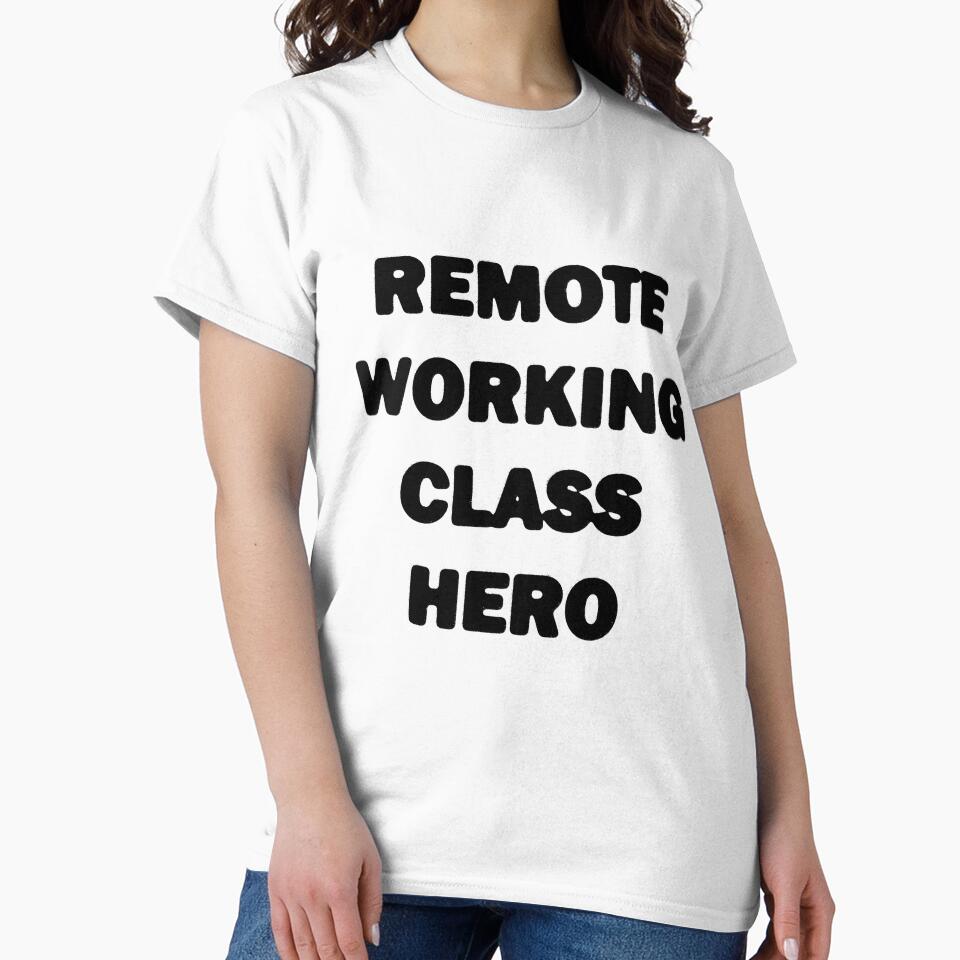 Remote Working Class Hero by toolongdidntdraw