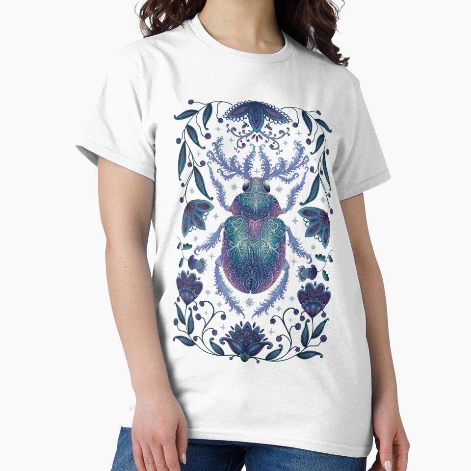 Enchanted Whimsical Beetle by noctilucentia
