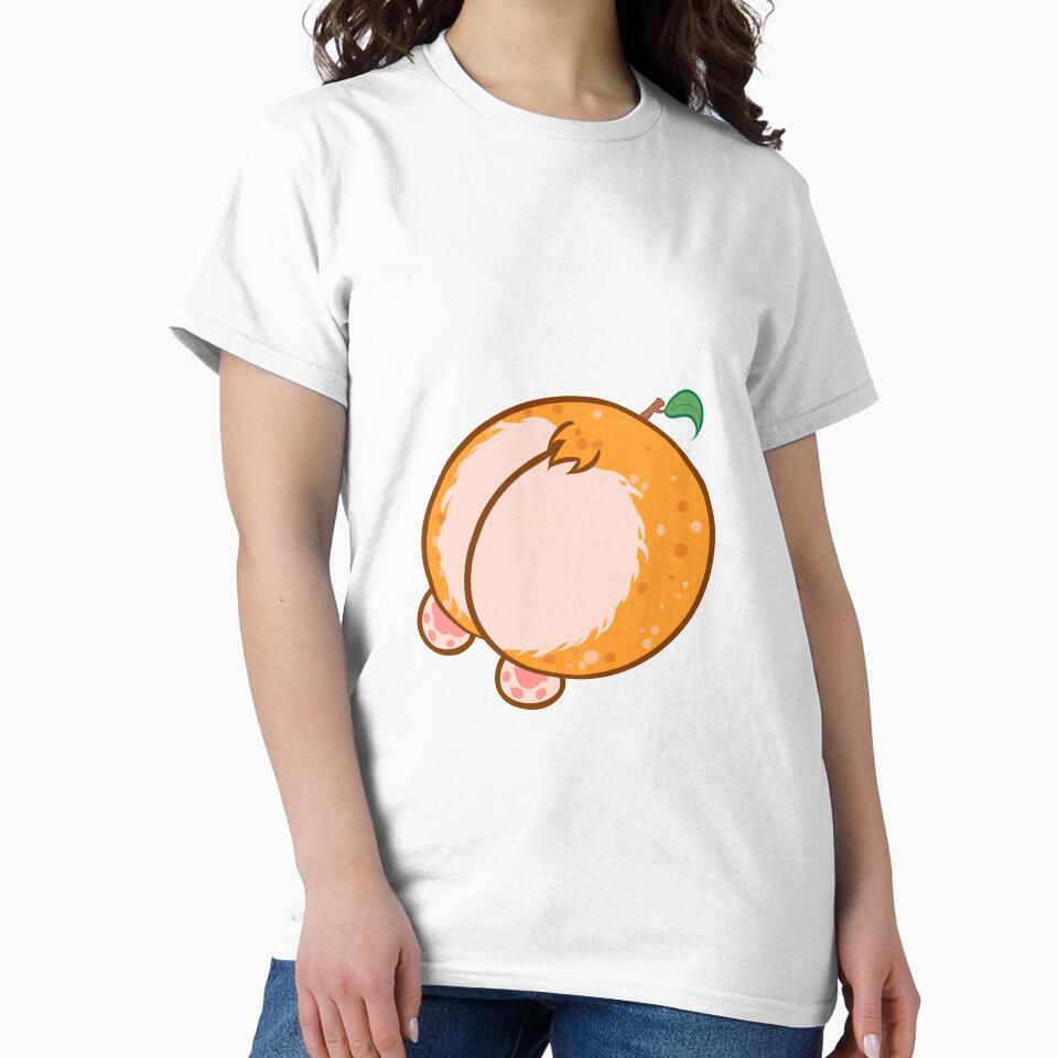 Cute Corgi Dog Butt Heart Peach Puppy by AndyWong