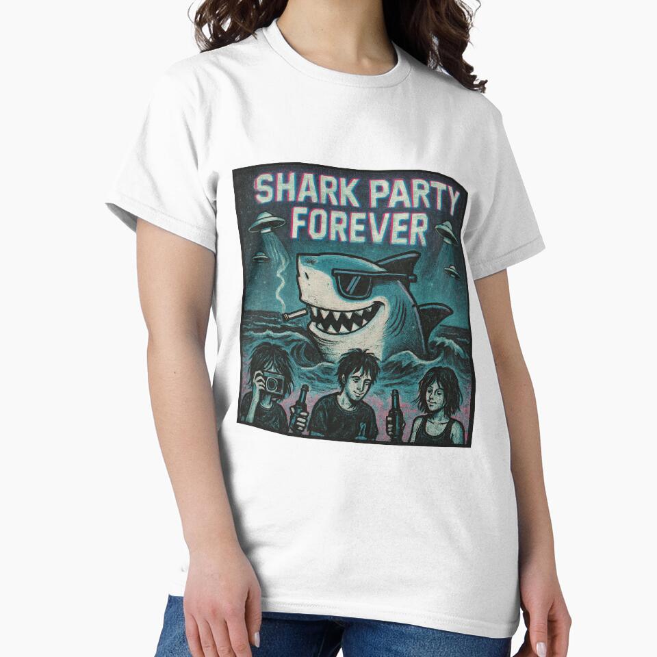 Shark Party Forever — Indie Sleaze Beach Grunge by FilMate