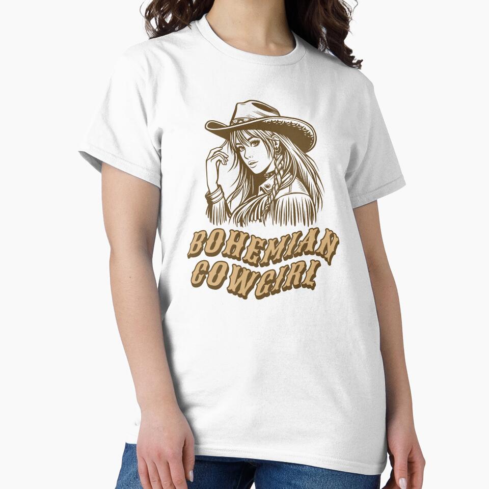 Bohemian Cowgirl Western Country Boho Shirt by Tiendita-Arroyo