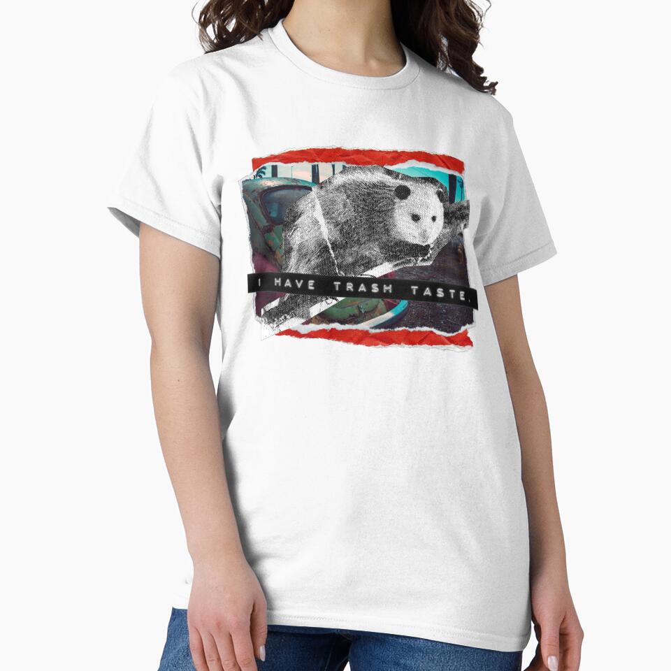 I Have Trash Taste. Opossum by SmirkDoodle Designs