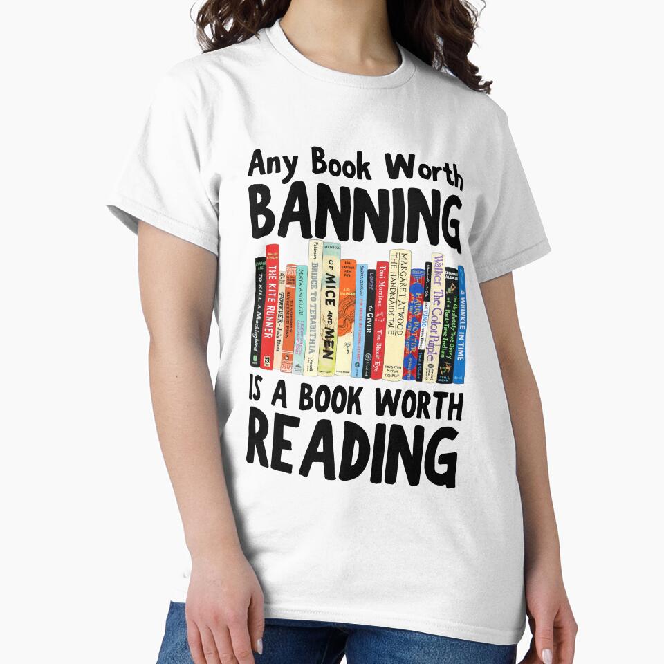 Any book worth banning is a book worth reading, Read Banned Books, Banned Books by yass-art