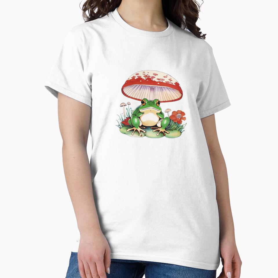 Mushroom Frog by Whimsy Fae Studio