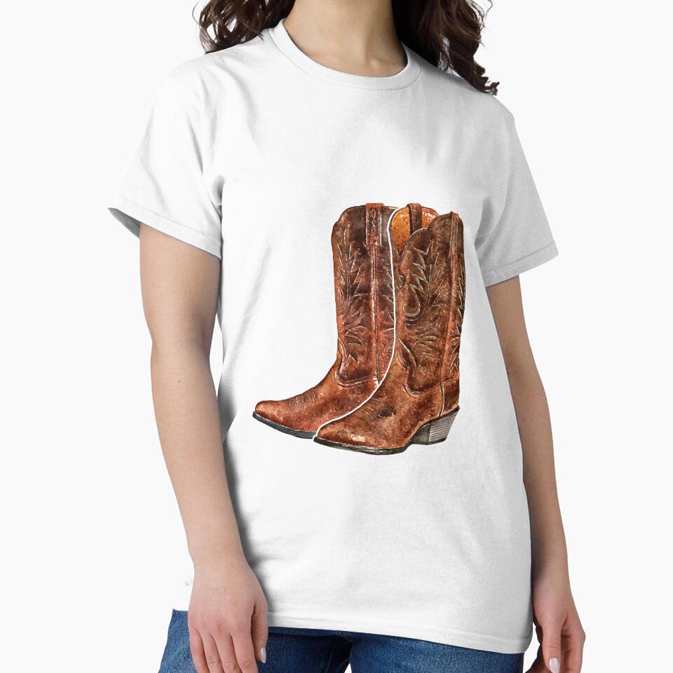 Cowboy Boots by Scarlett West Art