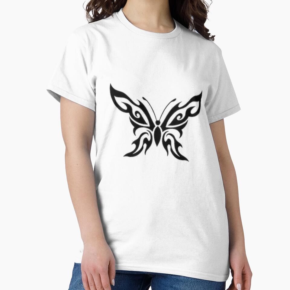 cyber y2k tribal butterfly by leeliae