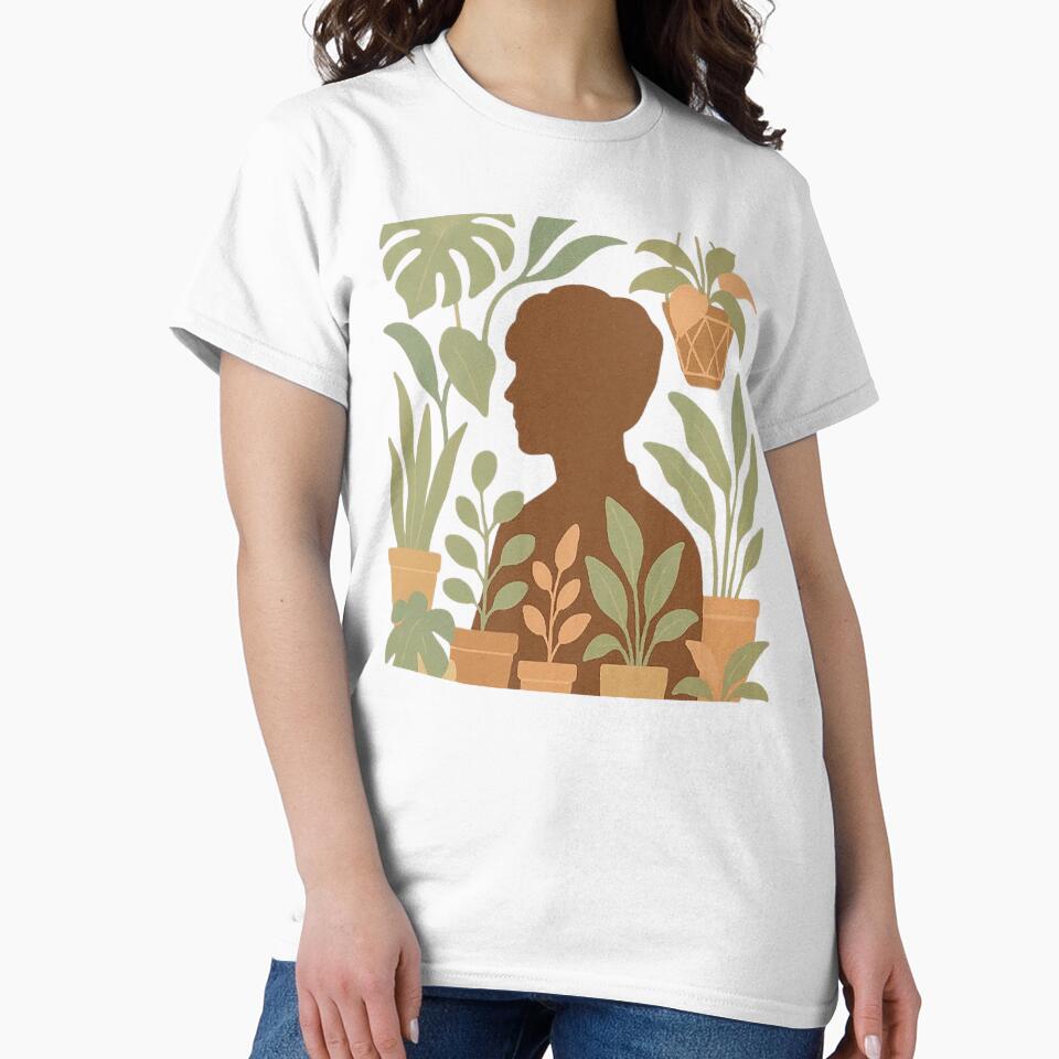Silhouette Among Potted Plant by ARGO-AA