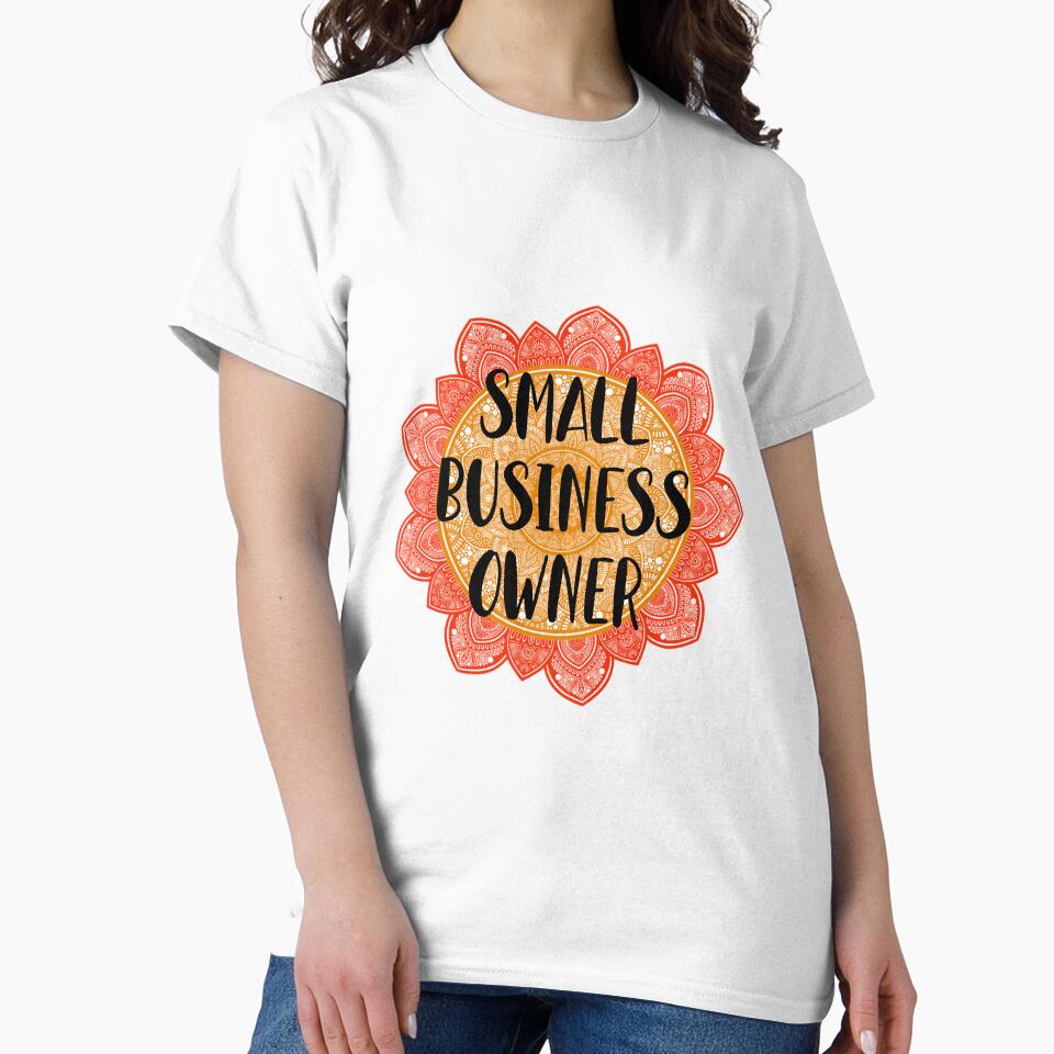 Small Business Owner Mandala Design Trending Support Small Business by SoniyaArt !
