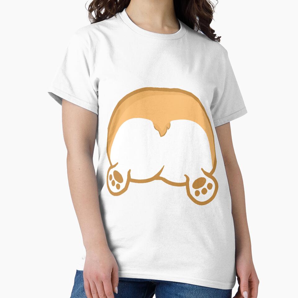 Cute corgi heart butt by looklock