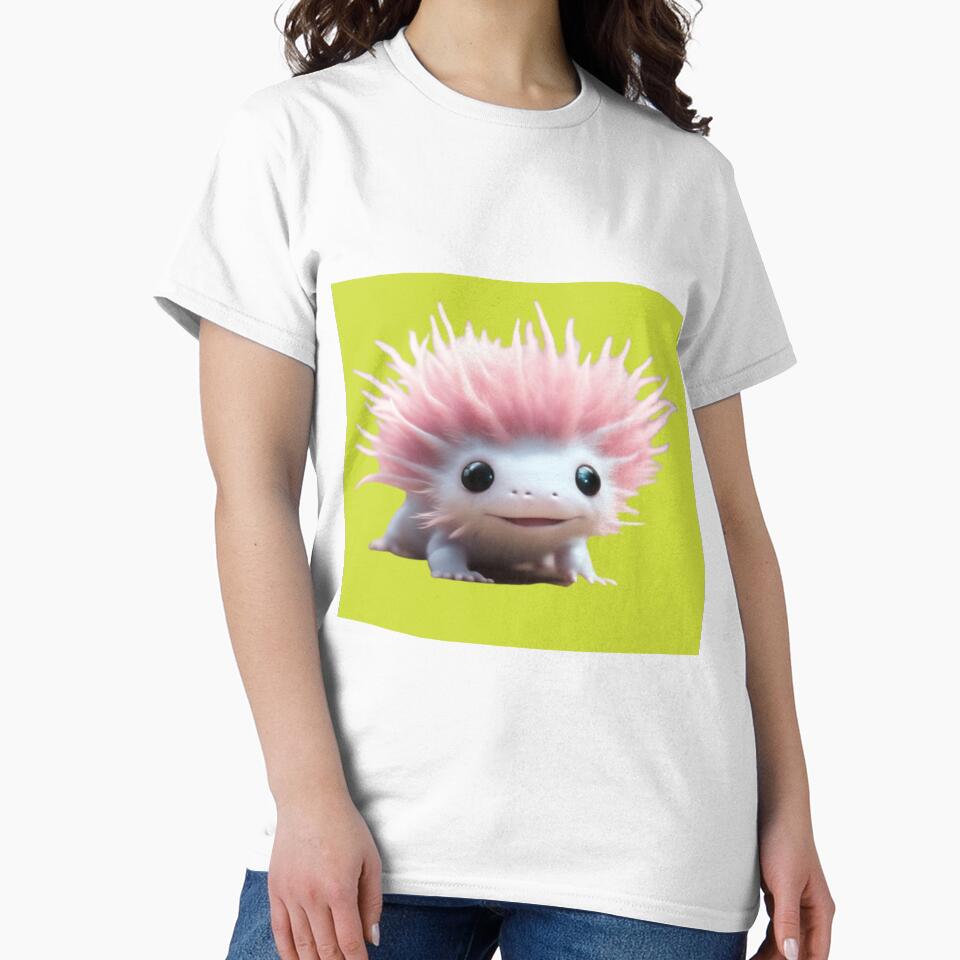 A cute Axolotl  (Colour 16) by Midnight Veil Designs