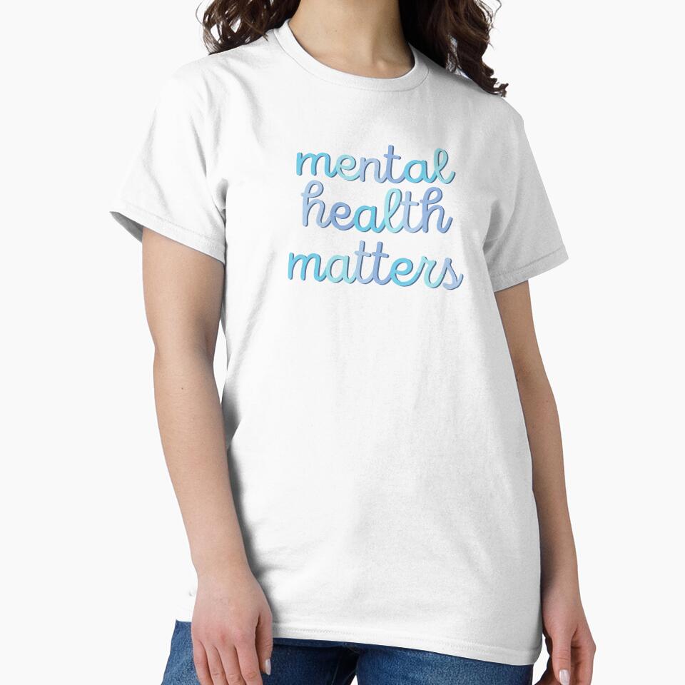 Mental Health Matters Pretty Blue by neesheew