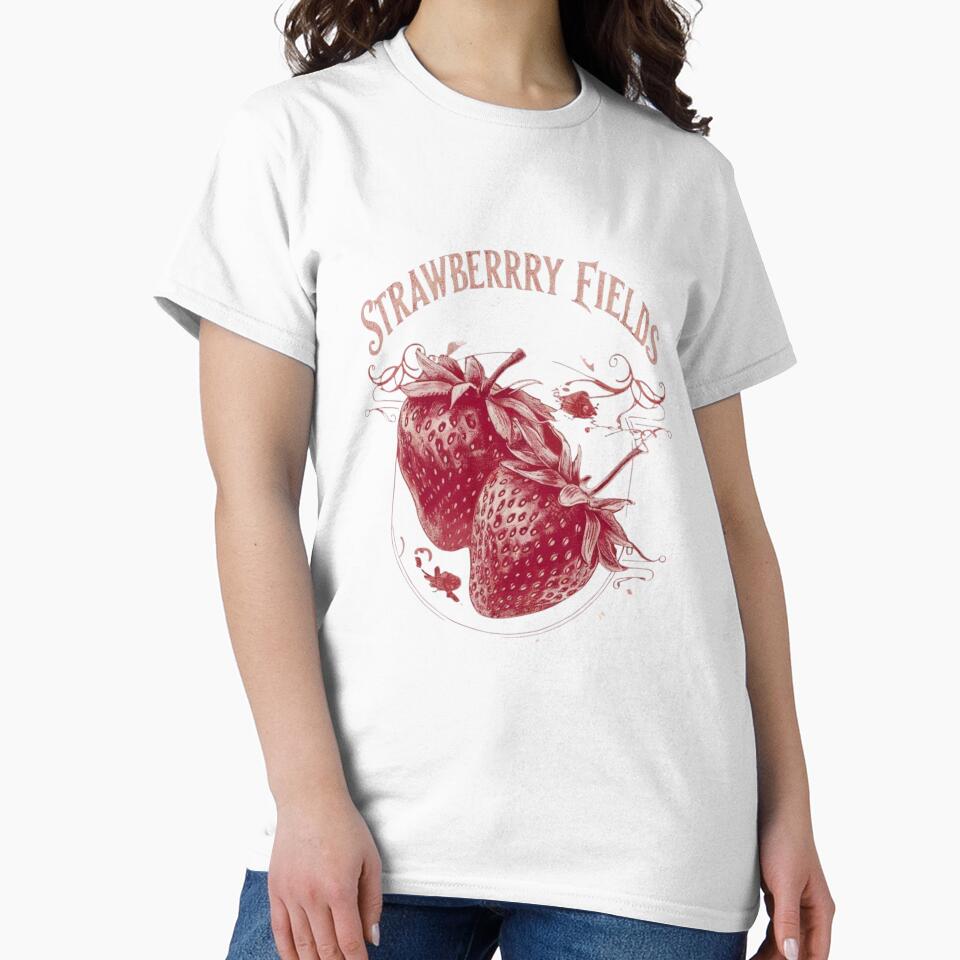 Strawberry Fields- Vintage Botanical Fruit Design by SC-Shop-