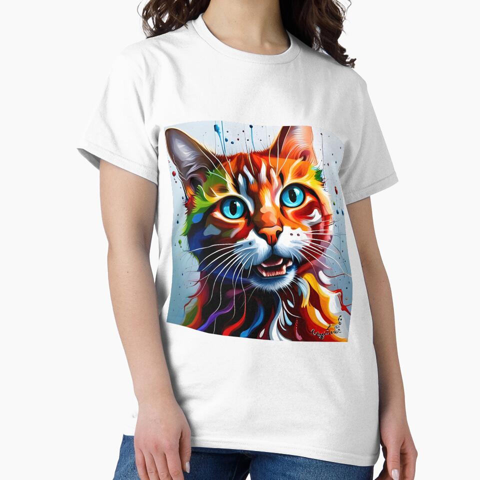 Street Cats Coloured Kitteh by druidwolfart