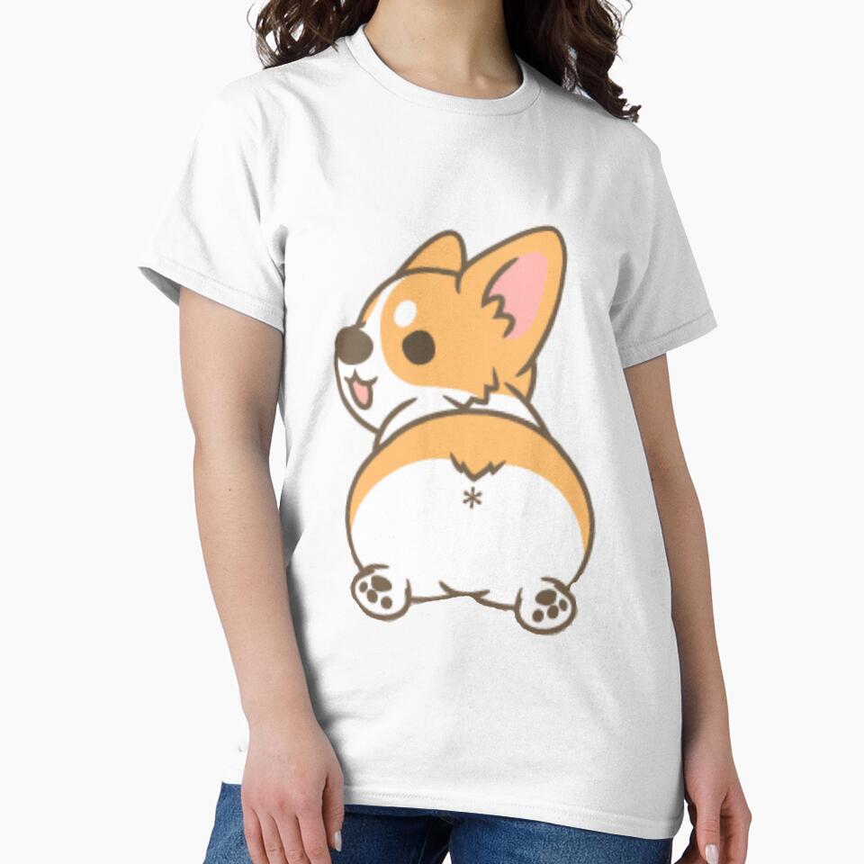 corgi butt sticker by TraciBLantzy