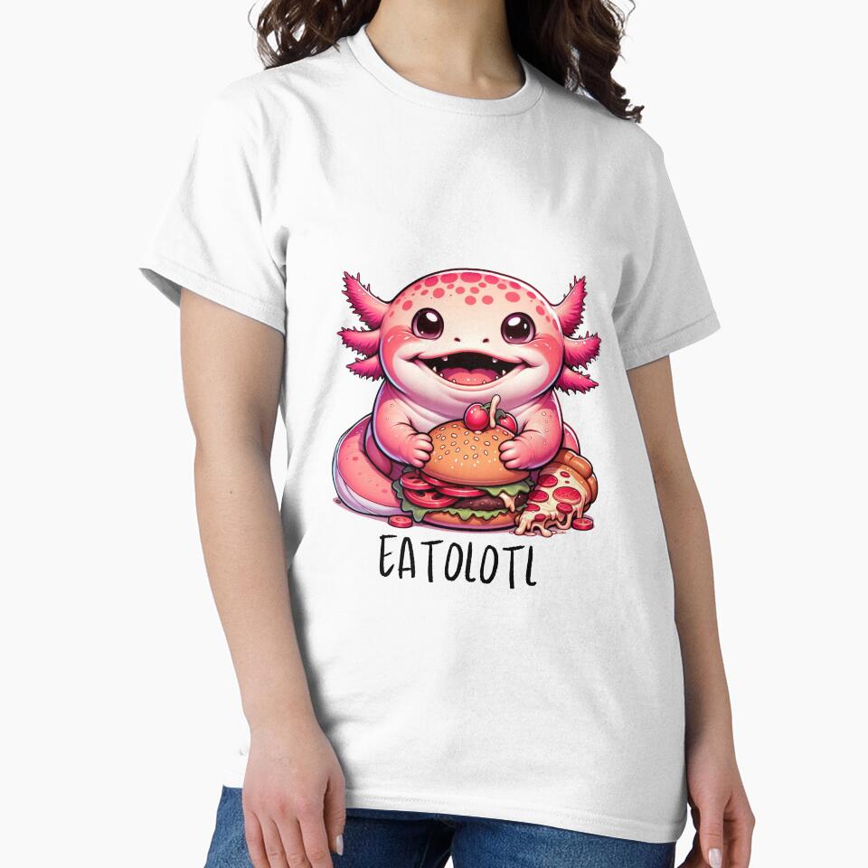 Axolotl,  Eatolotl for the Axolotl lovers by MumMadeDesigns