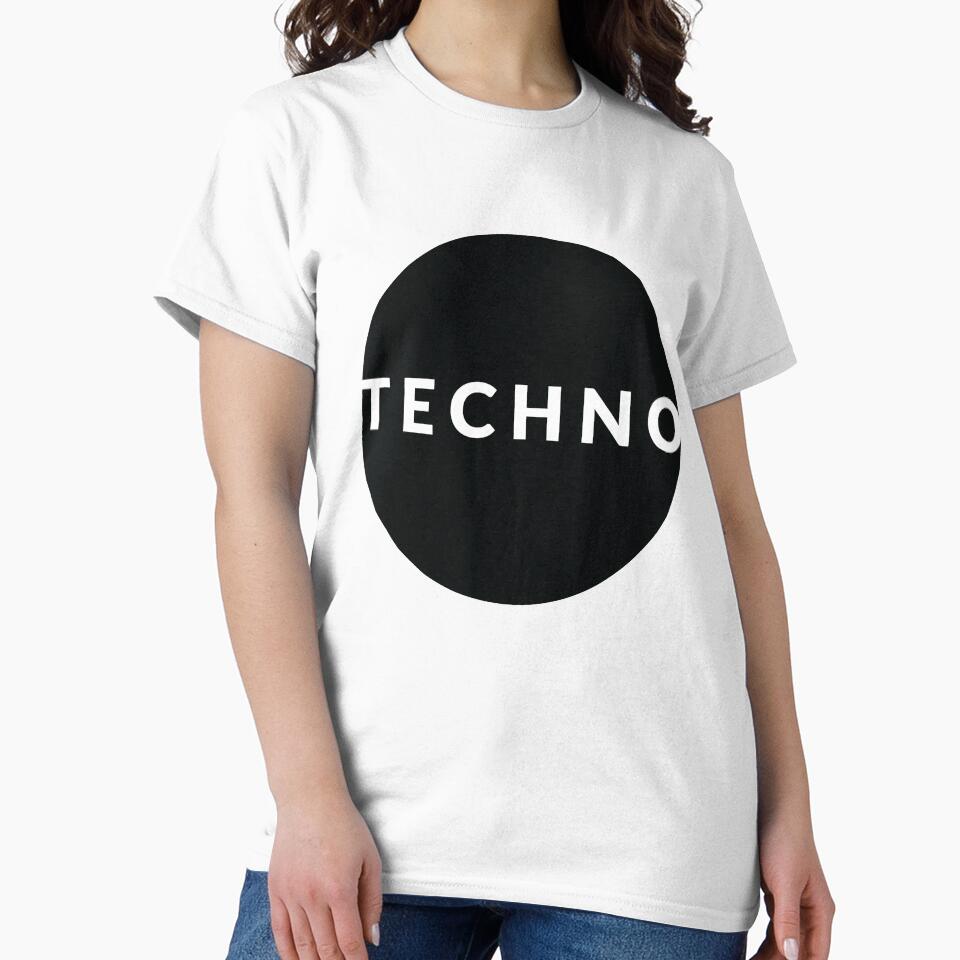 Techno minimalist quote typo by Print  Androïde