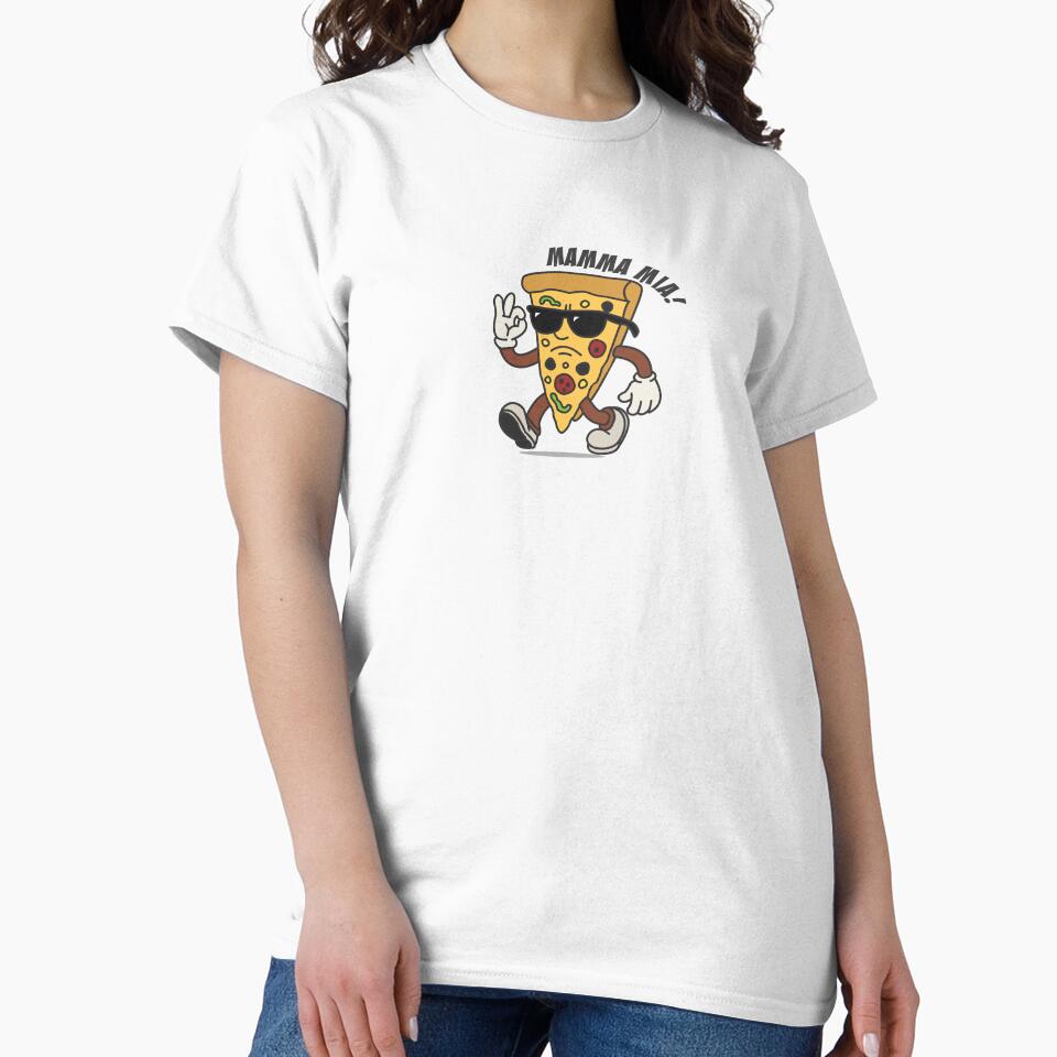 Retro Pizza Mascot Character by KozbiDesign