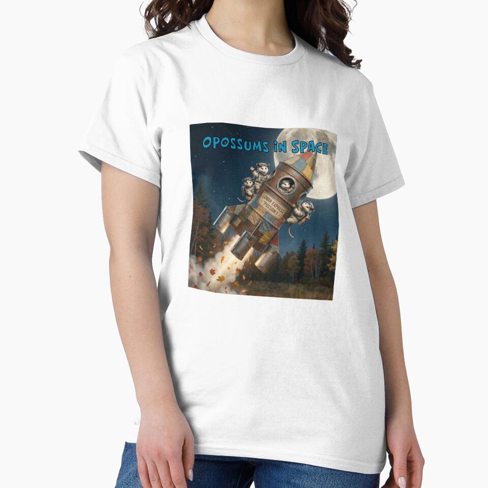 Opossums in Space by Poppy the Opossum