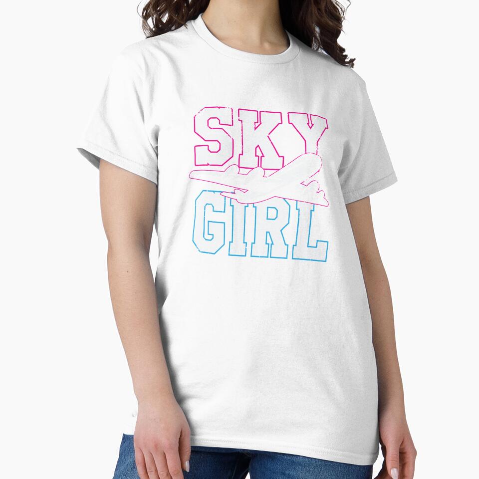 Sky Girl Flight Attendant Stewardess Pilot Travel Aviation by James  L.