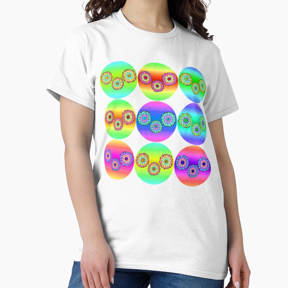 Daisies in Rainbow by cosmicesoteric