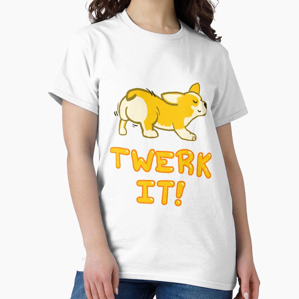 Twerk It! - Corgi Butt by Nu Threads