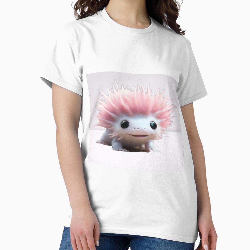 A cute Axolotl (Background 6) by Midnight Veil Designs
