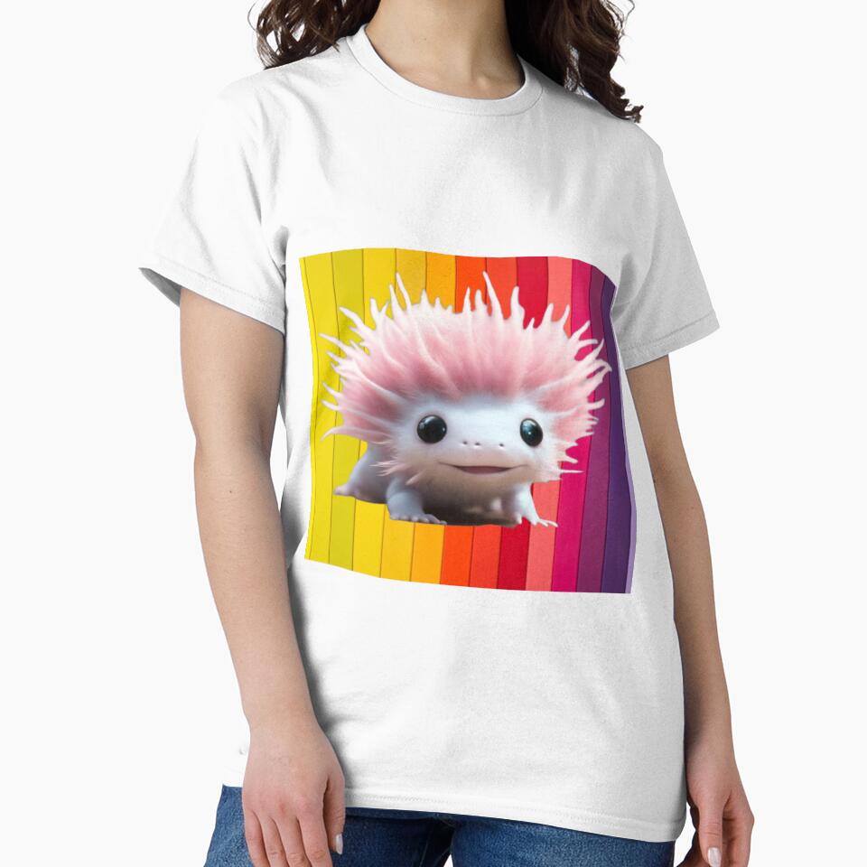 A cute Axolotl (Background 5) by Midnight Veil Designs