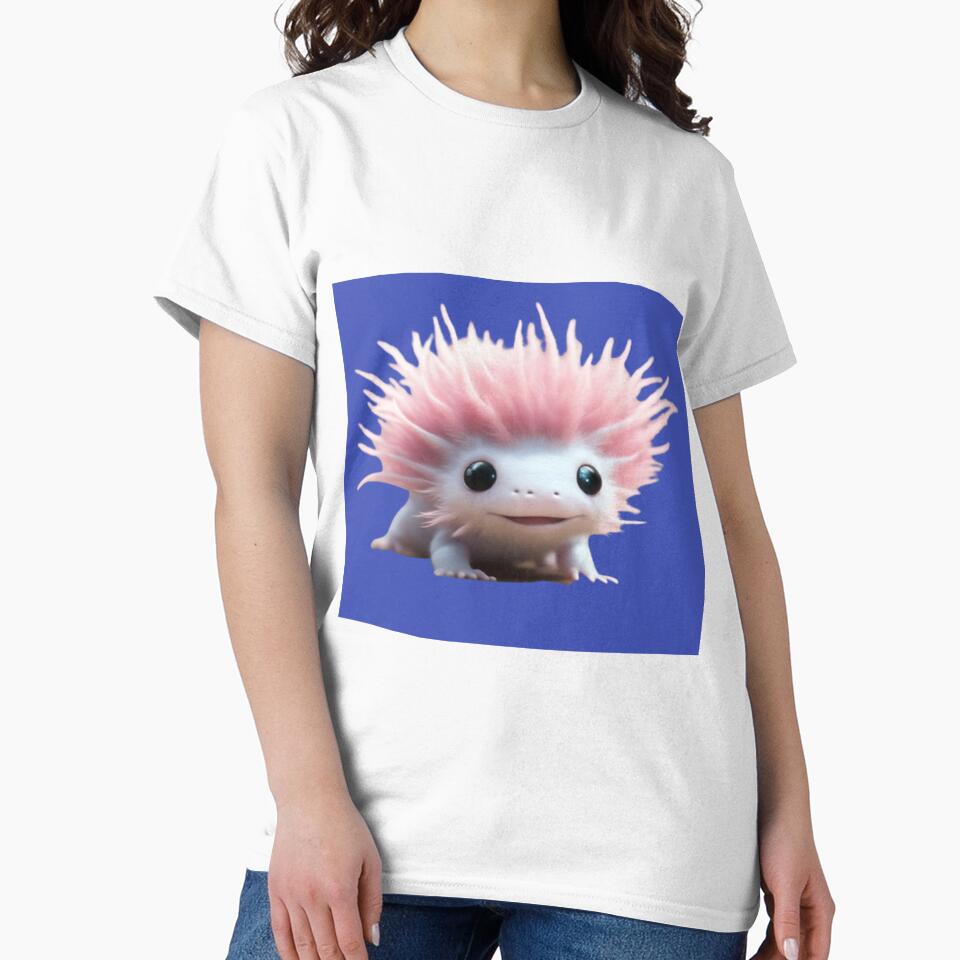 A Cute Axolotl (Colour 9) by Midnight Veil Designs