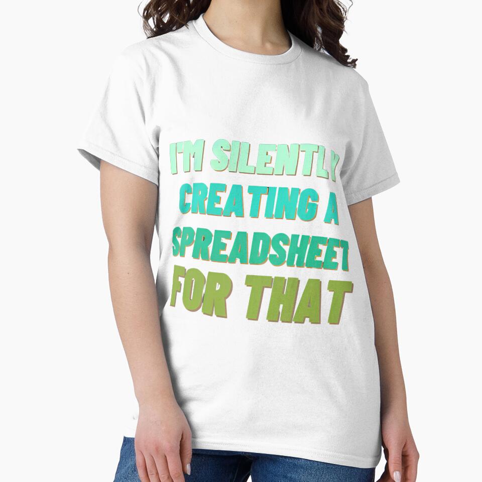 I'm silently creating A spreadsheet .Funny Accountant by Jemsruk
