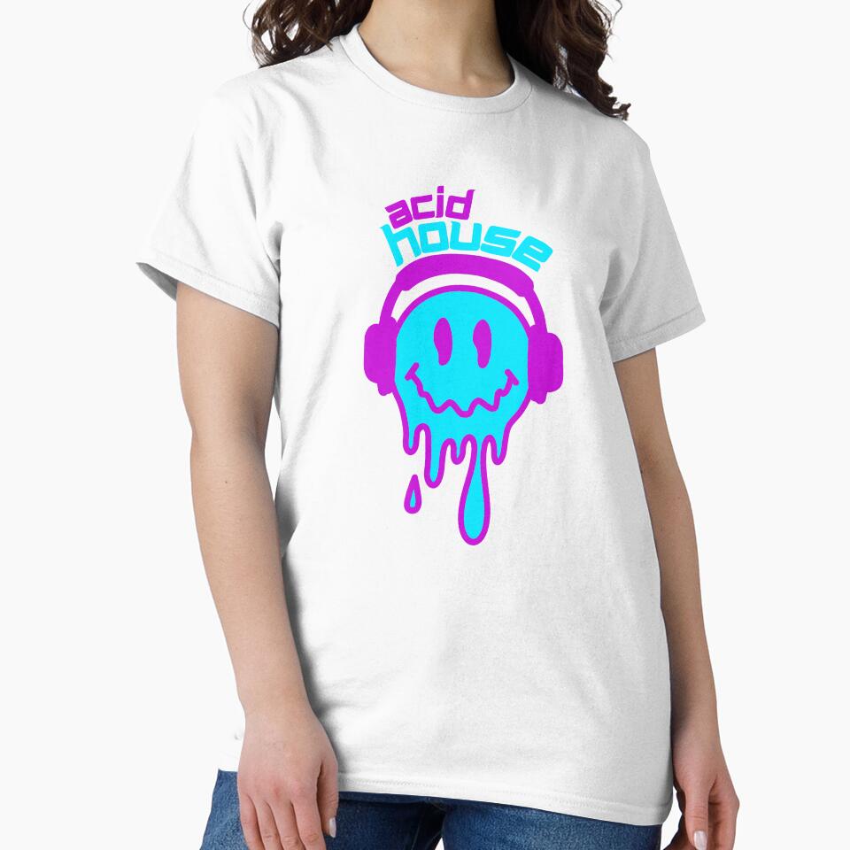 Acid House Neon Smilie by Felix Toth
