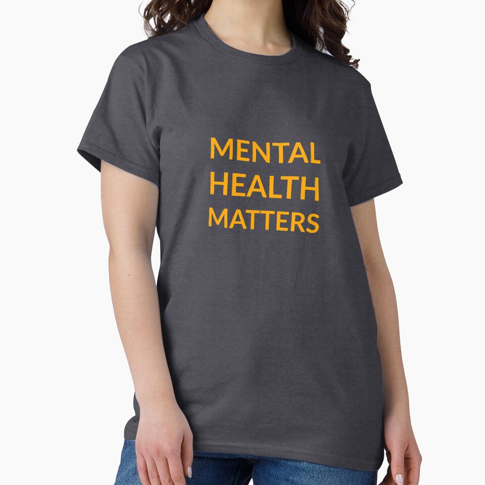 MENTAL HEALTH MATTERS (yellow text) by Inspirationmotivation