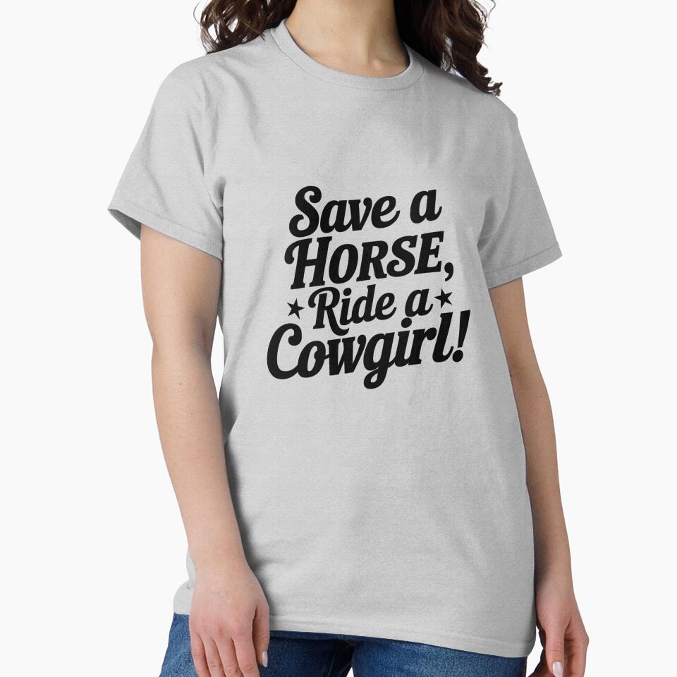 Bachelorette Party Gift – Save a Horse Ride a Cowgirl Country Design by Redjakkal