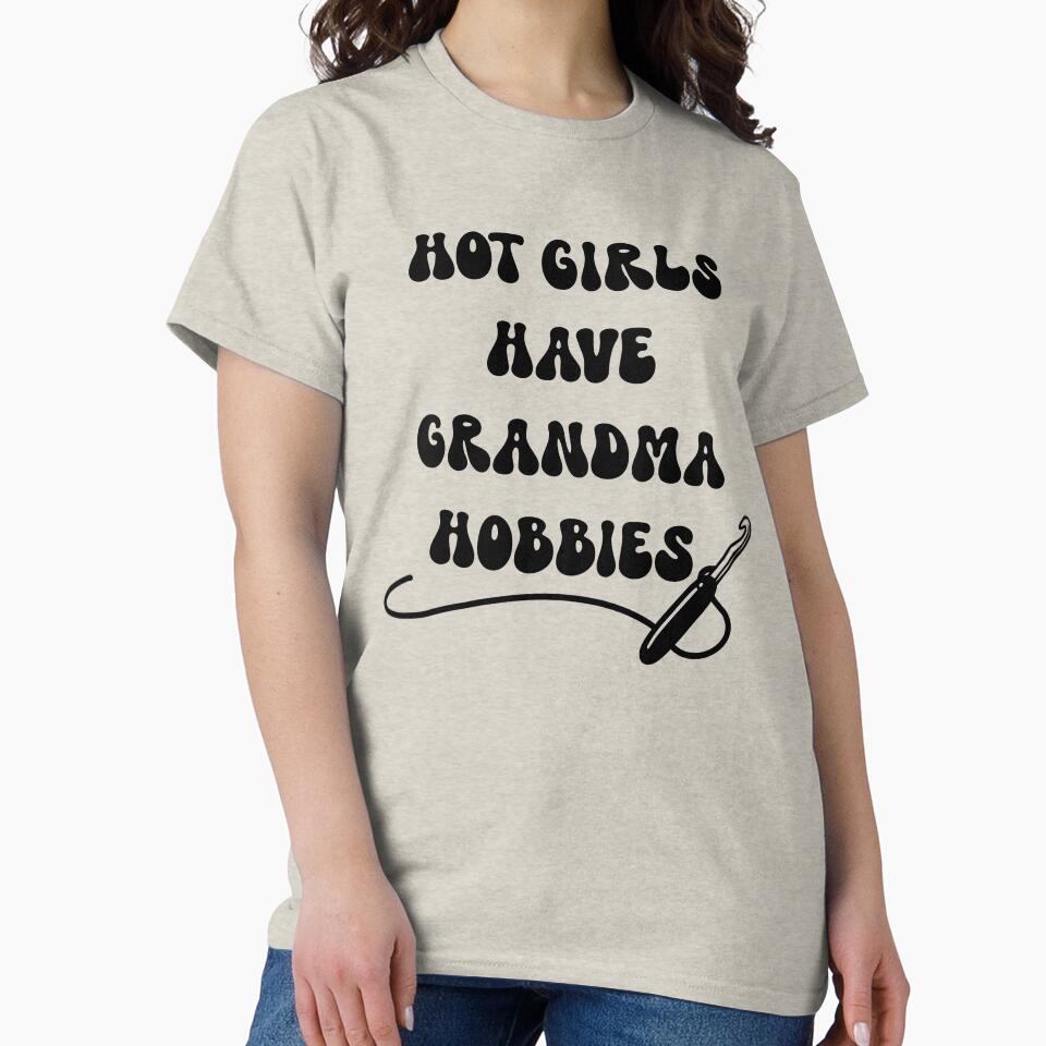 Hot girls have grandma hobbies Crochet edition by Onehappyhook
