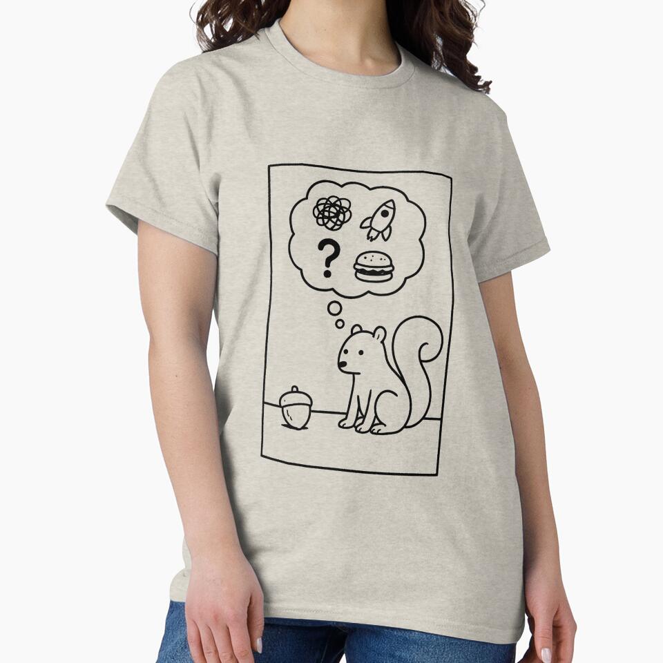 funny Squirrel ADHD - Funny Neurodivergent Awareness by w66aboo