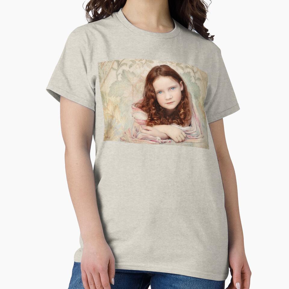 Pre-Raphaelite Redhead on a Pale Afternoon by micklyn