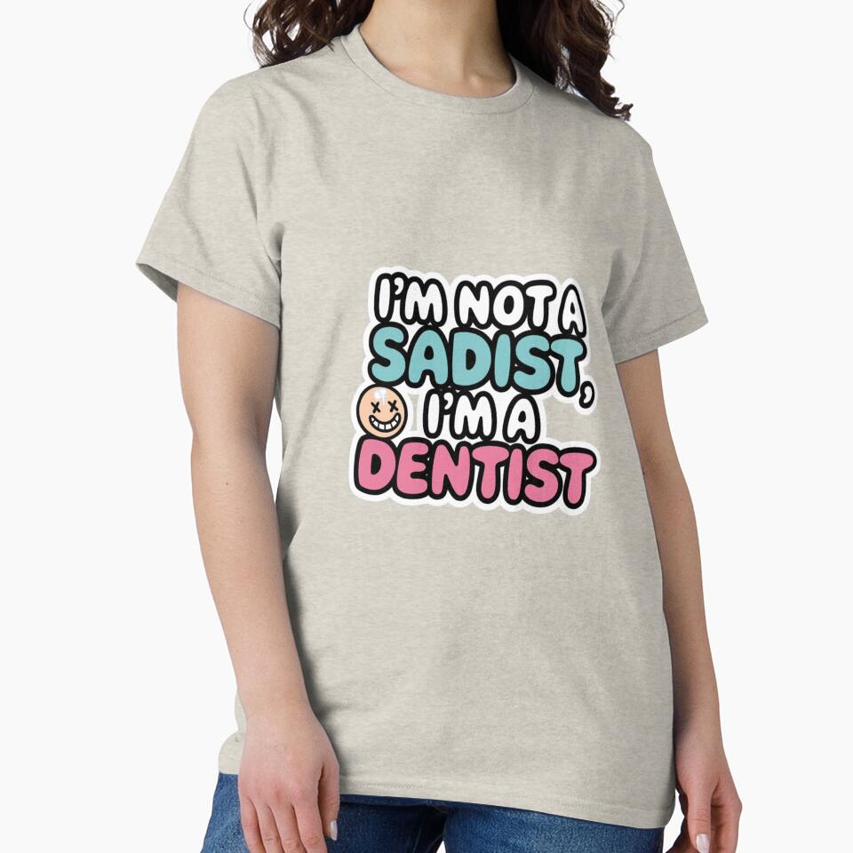 Dentist dental funny cute medical gift by Jaroslaw-S
