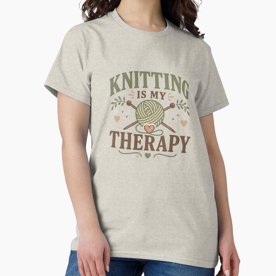 Knitting Is My Therapy by EastEndTownie