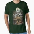 Magical Fairytale Greenhouse Roses Moonlight Garden by SasmitaStudioCo