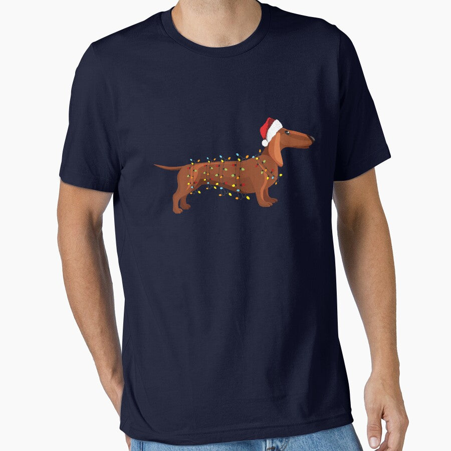 Dachshund Wiener Dog Christmas Light by vilily