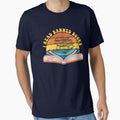 I Read Banned Books Retro Sunset Reader Banned Book Gear by DynamicDesign