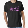 Sky Girl - Flight Attendant Flight Attendant Cabin Crew by Shirt-Expert