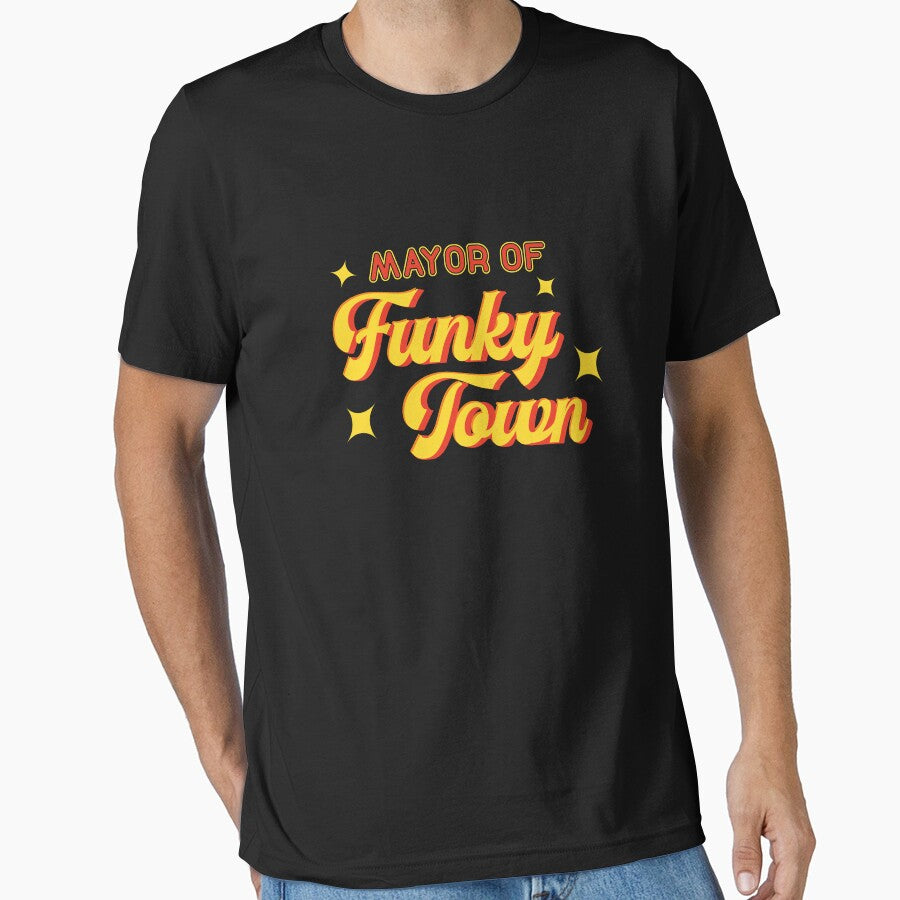 Mayor of Funky Town 1970s Disco Funk Vintage Retro Disco 70s Funk by KNUXX Shop