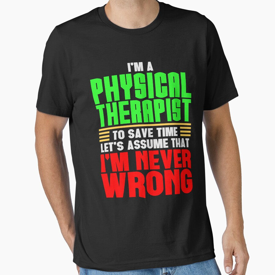 Funny Physical Therapist Design Physiotherapy Gift by FairOaksDesigns
