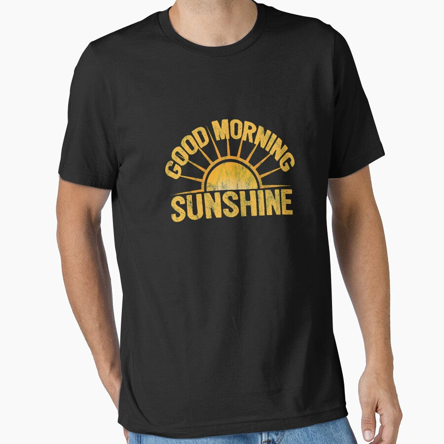 Good Morning Sunshine 1970s Funny 1970s Vintage Sunrise by KNUXX Shop