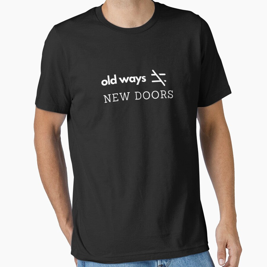 Old Ways Over New Doors Get Rich by babyleafshop