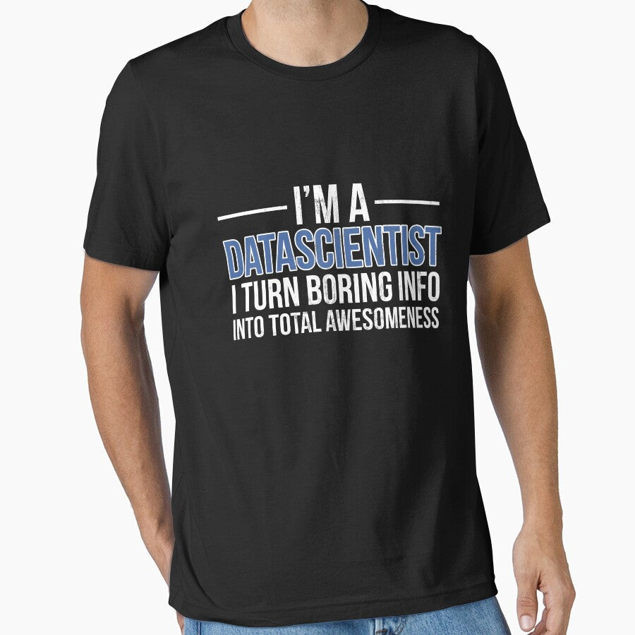 Data Scientist Analyst Gift - Computer Nerd Funny Tee by noirty