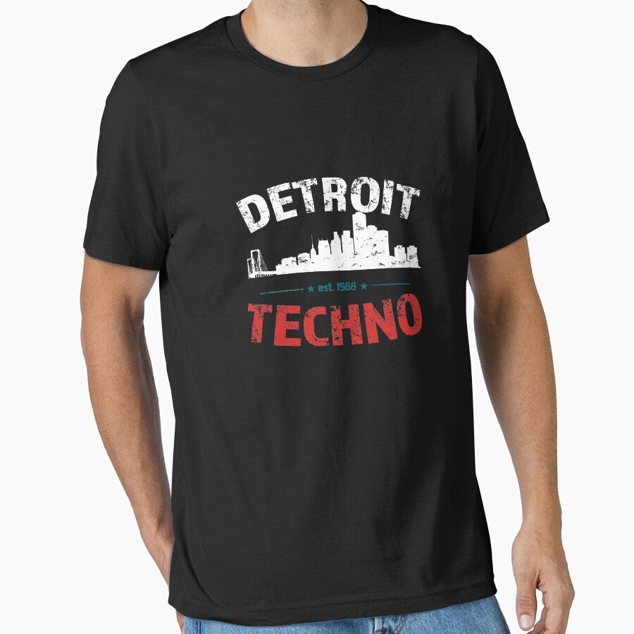 Detroit Techno for raver, club, festival by Print  Androïde