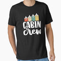 Vintage Cabin Crew Shirt Retro Flight Attendant Gift Women by 14thFloor