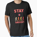 Stay Groovy Vintage Disco 1970s Funk Retro Dance by KNUXX Shop